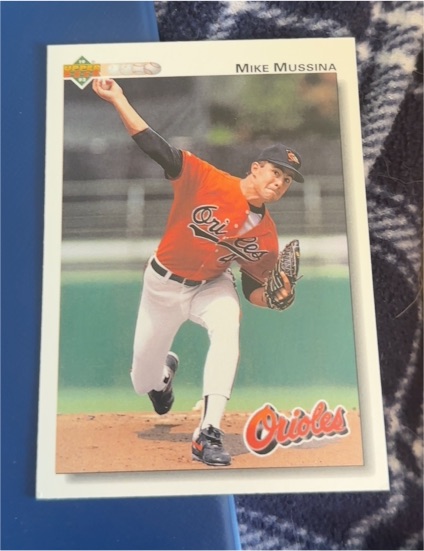 1992 Upper Deck #675 Mike Mussina — front