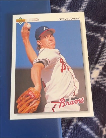1992 Upper Deck #475 Steve Avery — front
