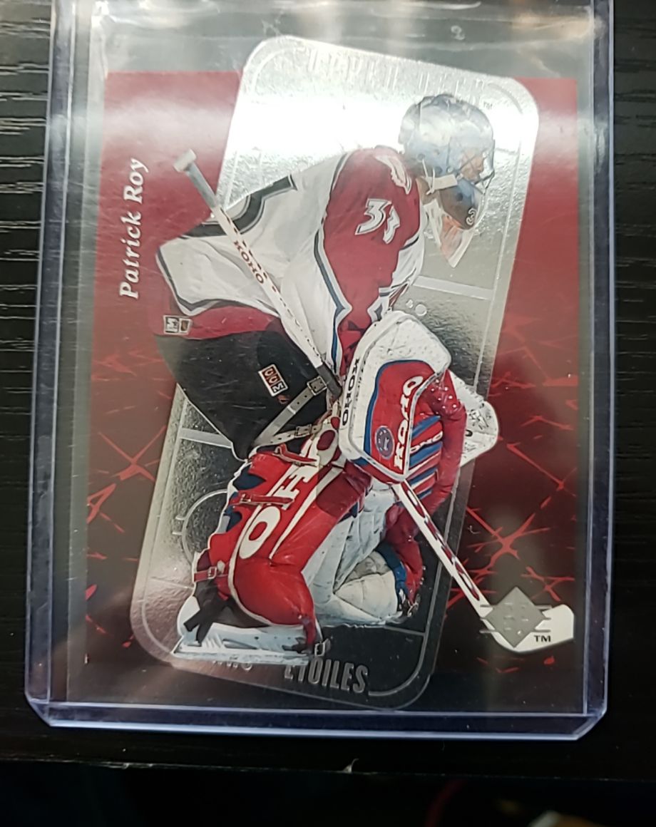 1996-97 Upper Deck SP Stars Etoiles Die Cut #E9 Patrick Roy — front