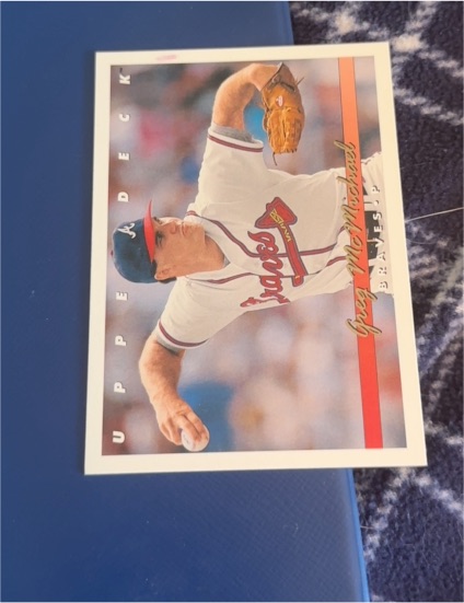 1993 Upper Deck #652 Greg McMichael — front