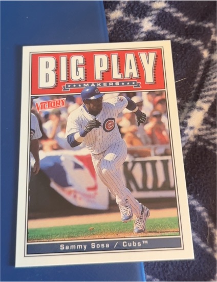 1999 Victory Big Play Makers #75 Sammy Sosa — front