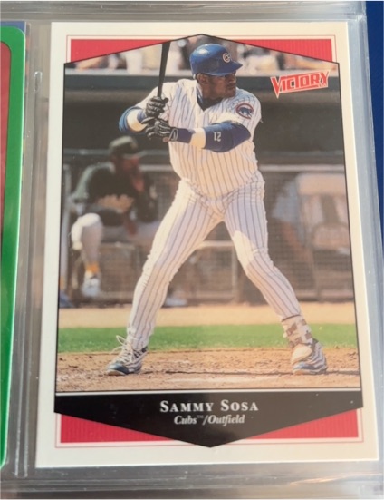 1999 Upper Deck Victory #78 Sammy Sosa — front