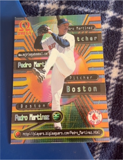 1998 Pacific Omega #3 Pedro Martinez — front