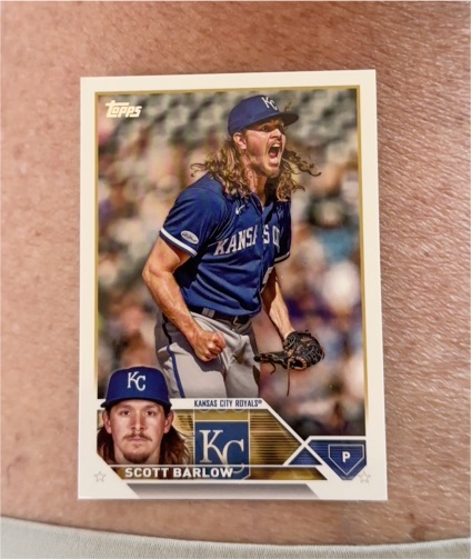 2023 Topps Series 1 #9 Scott Barlow — front