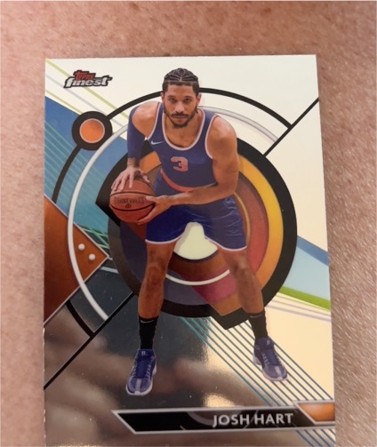 2024 Topps Finest #3 Josh Hart — front