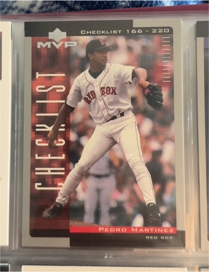 2001 Upper Deck MVP #328 Pedro Martinez — front