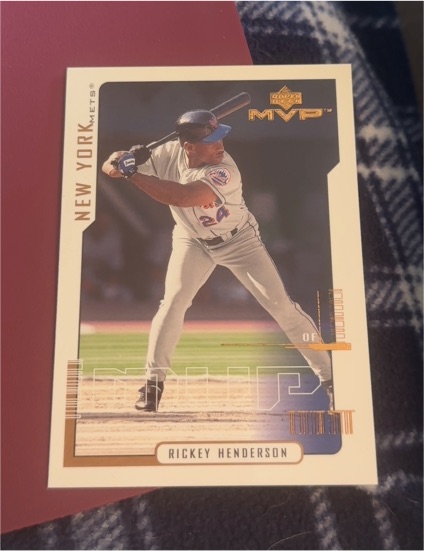 2000 Upper Deck MVP #118 Rickey Henderson — front