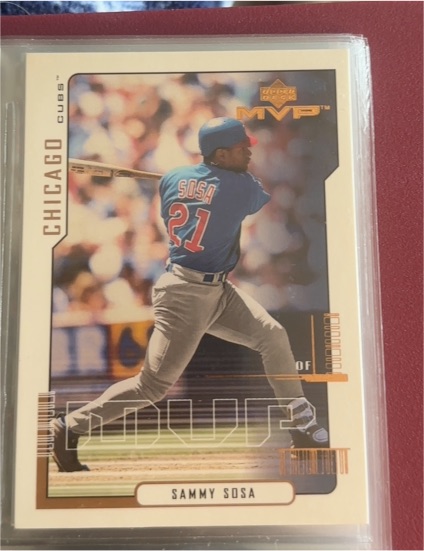2000 Upper Deck MVP #44 Sammy Sosa — front
