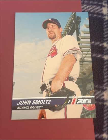 2008 Topps Stadium Club First Day Issue #49 John Smoltz — front