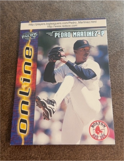 1998 Pacific Online Pedro Martinez #unknown — front