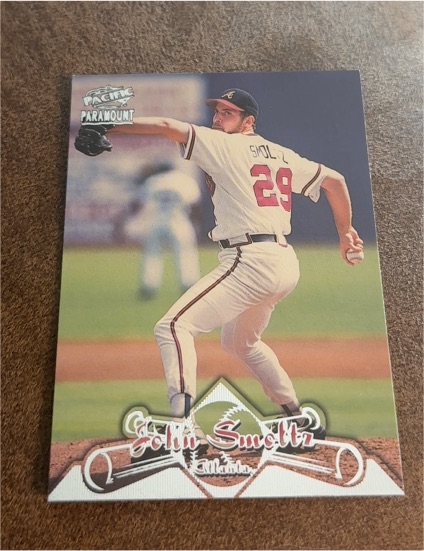 1998 Pacific Paramount #135 John Smoltz HOF Atlanta Braves — front