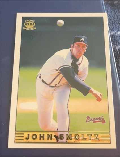 1999 Pacific Crown Collection John Smoltz — front
