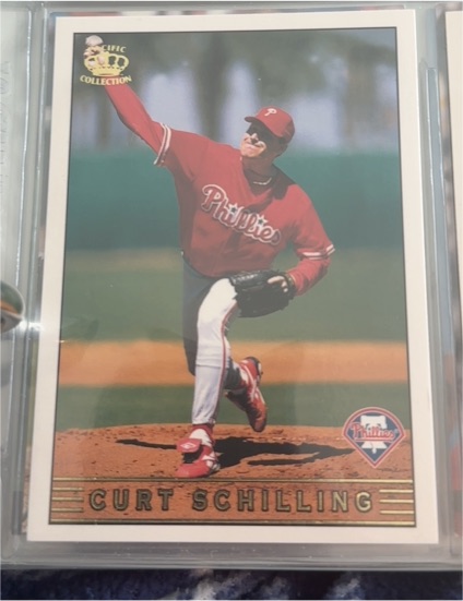 1999 Pacific Crown Collection #215 Curt Schilling — front