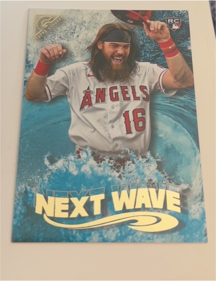 2022 Topps Gallery #NW-18 Brandon Marsh Next Wave — front