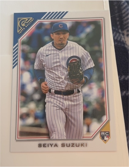 2022 Topps Gallery #137 Seiya Suzuki — front