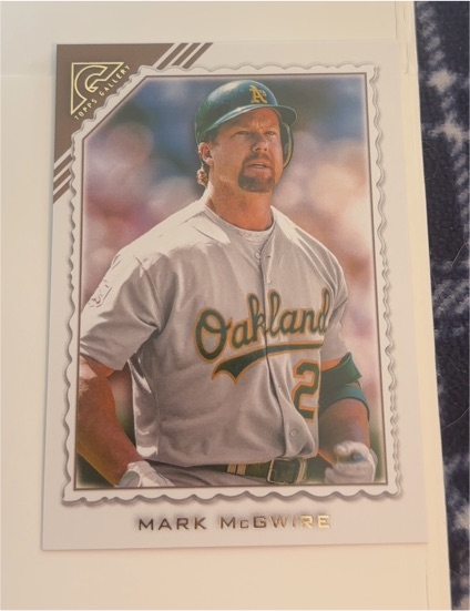 2022 Topps Gallery #165 Mark McGwire — front