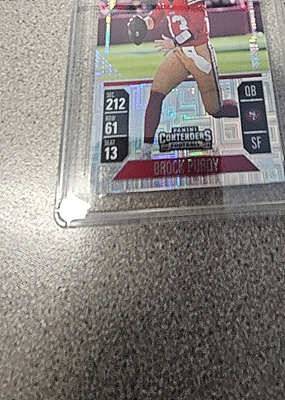 2024 Panini Contenders Football #88 Brock Purdy Midfield Ticket — front