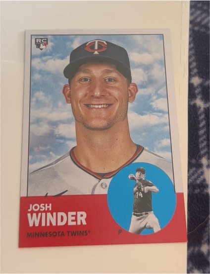 2022 Topps Archives #84 Josh Winder — front
