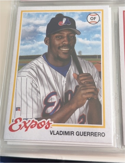 2022 Topps Archives #168 Vladimir Guerrero Montreal Expos — front