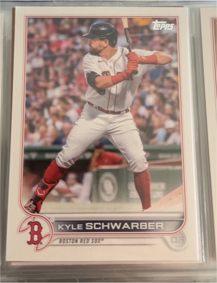 2022 Topps #216 Kyle Schwarber — front