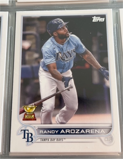 2022 Topps Series 1 #196 Randy Arozarena — front
