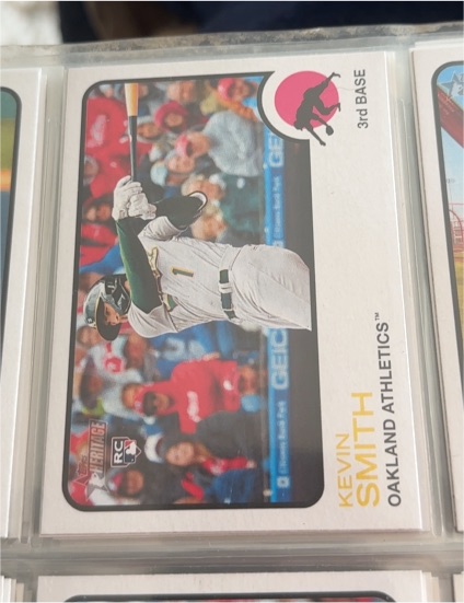 2022 Topps Heritage #549 Kevin Smith — front