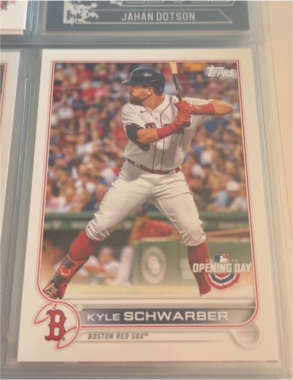 2022 Topps Opening Day #207 Kyle Schwarber — front
