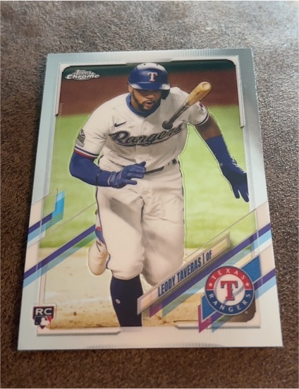 2021 Topps Chrome #146 Leody Taveras — front