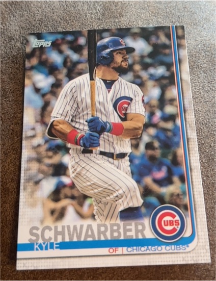 2019 Topps #349 Kyle Schwarber — front