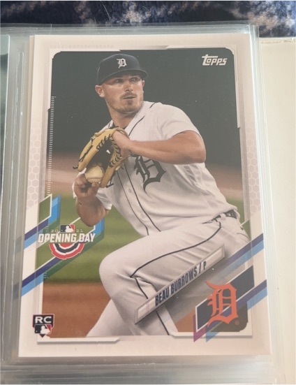 2021 Topps Opening Day #148 Beau Burrows — front