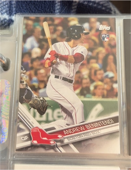 2017 Topps #283 Andrew Benintendi — front