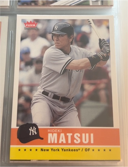 2006 Fleer Tradition #194 Hideki Matsui — front