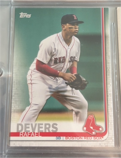 2019 Topps #184 Rafael Devers — front