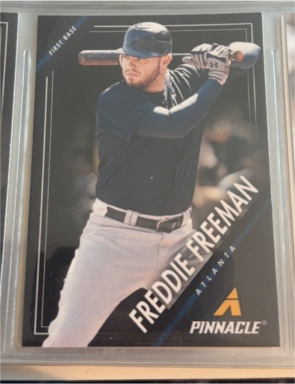 2013 Pinnacle #123 Freddie Freeman — front
