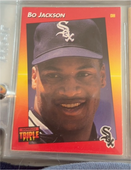 1992 Donruss Triple Play #164 Bo Jackson — front