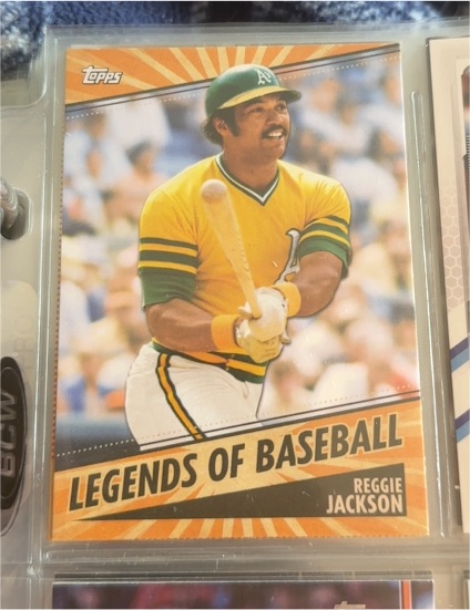 2021 Topps Opening Day Legends of Baseball #LOB-12 Reggie Jackson — front