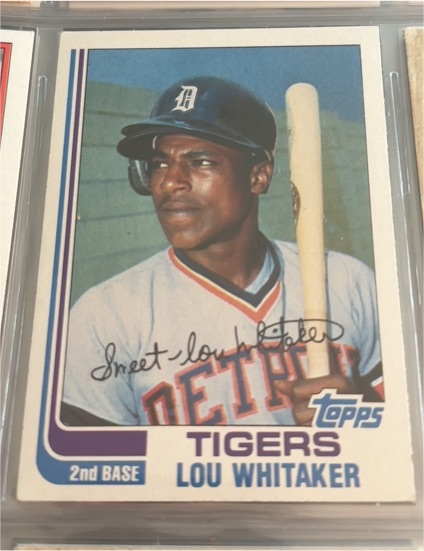 1982 Topps #39 Lou Whitaker — front