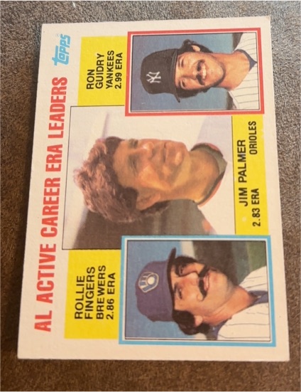 1984 Topps #717 Ron Guidry — front