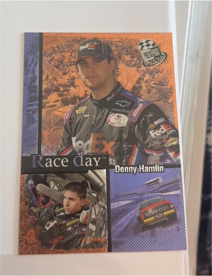 2007 Press Pass Race Day #RD7 Denny Hamlin — front