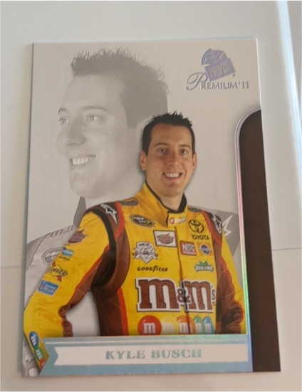 2011 Press Pass Premium #8 Kyle Busch — front