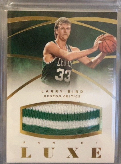 2014-15 Panini Luxe #57 Larry Bird — front