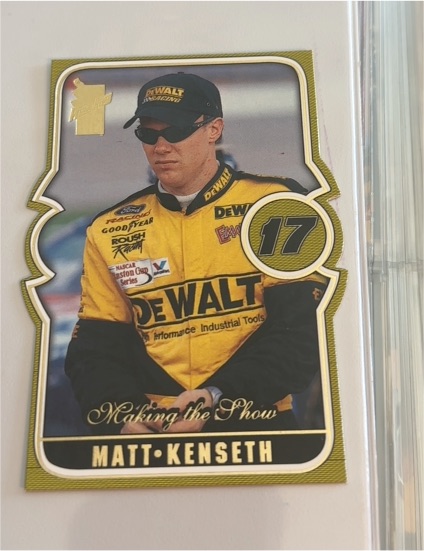 2000 Press Pass VIP Making the Show #MS13 Matt Kenseth — front
