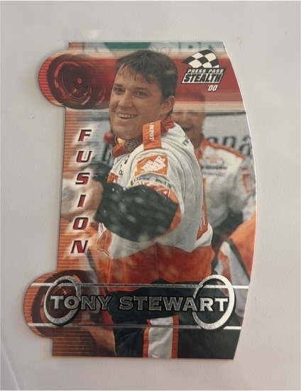 2000 Press Pass Stealth Fusion #FS 34 Tony Stewart — front