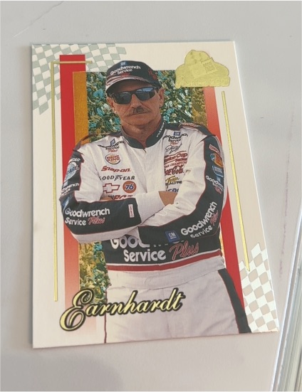 2001 Press Pass Premium Gold #3 Dale Earnhardt — front