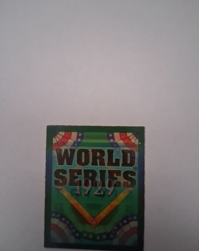 1991 Score World Series Trivia #1929 — front