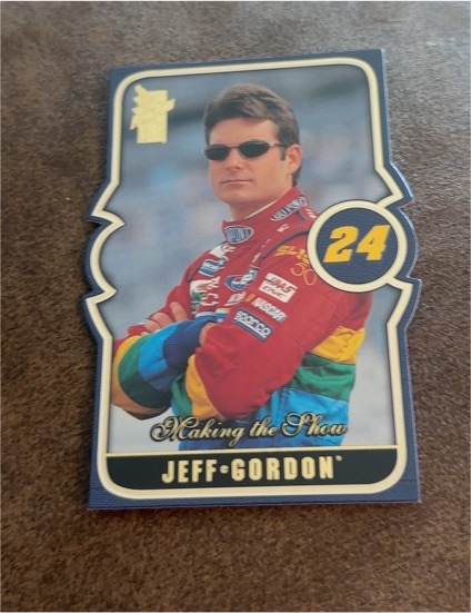 2000 Press Pass VIP #MS7 Jeff Gordon Making The Show — front