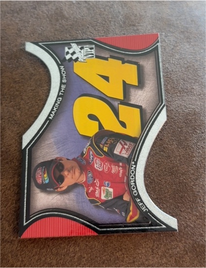 2001 Press Pass VIP Making the Show #MS12 Jeff Gordon — front