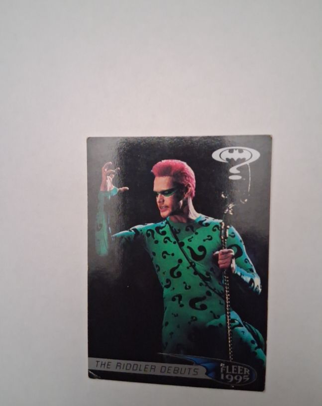 1995 Fleer Ultra Batman Forever #70 The Riddler Debuts — front