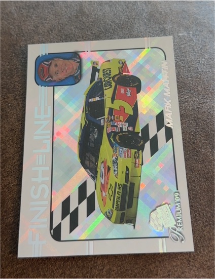 2009 Press Pass Premium #83 Mark Martin Finish Line — front