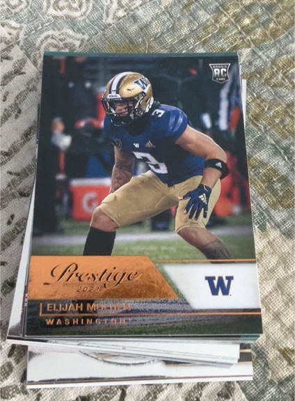 2021 Panini Chronicles Prestige #94 Elijah Molden — front
